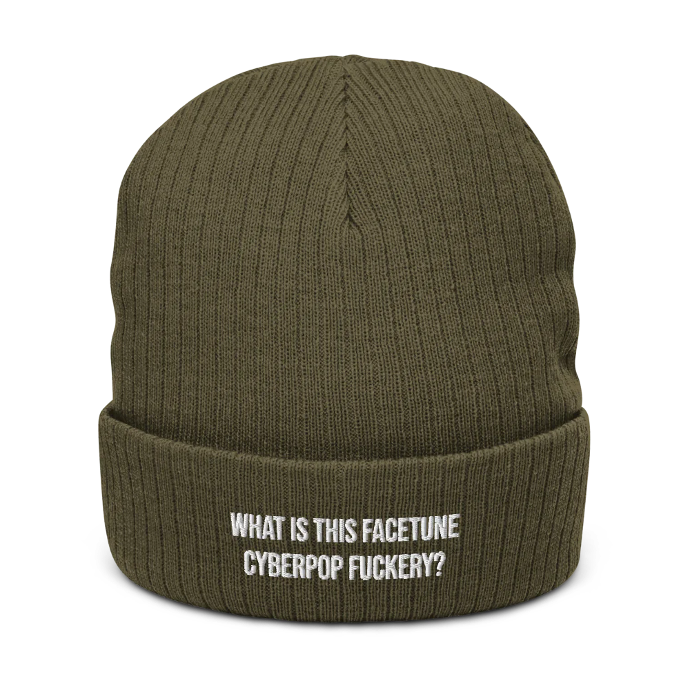 WHAT IS THIS FACETUNE CYBERPOP FUCKERY?